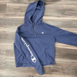 Medium cropped champion hoodie